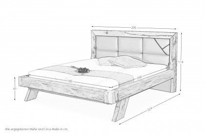 Das Neue Schweizer Bett von Sprenger - Massivholzbett Leder & Sumpfeiche