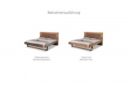 Das Neue Schweizer Bett von Sprenger - Polsterbett in Taupe