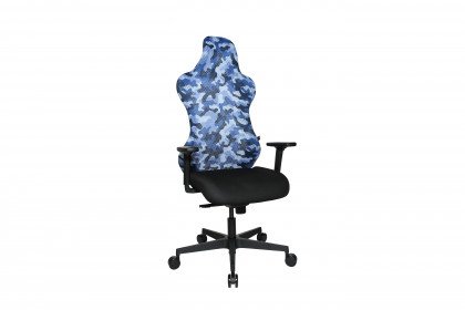 Sitness RS Sport von Topstar - Gaming-Stuhl mit blauem Netzgewebe