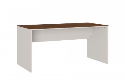 GW-Ancona von Germania - Schreibtisch mit Nussbaum-Tischplatte