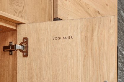Vrock living von Voglauer - Highboard Alteiche inklusive Beleuchtung