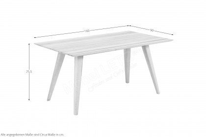 Ottawa von Standard Furniture - Esstisch mit rechteckiger Tischplatte