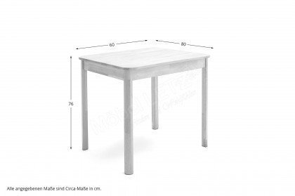 Oskar von MCA Direkt - Tisch ca. 60 x 80 cm