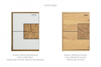 Urbano von Larix - Wandboard Altholz/ weiß