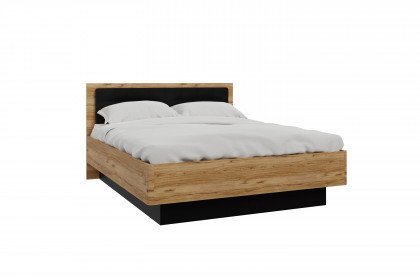 Tuluza von Forte - Bett mit Sockelbettkasten und Lattenrosten