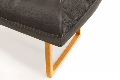 KOINOR Alino - Polsterbank in Quartz & Wildeiche natur