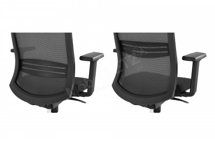 Altum von Nowy Styl - Schreibtischstuhl schwarz