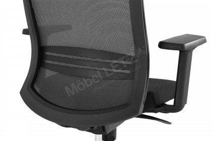 Altum von Nowy Styl - Schreibtischstuhl schwarz