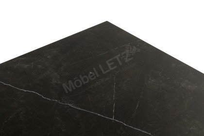 CT 230 von Hülsta - Couchtisch ca. 120 x 120 cm, Tischplatte Keramik storm nero