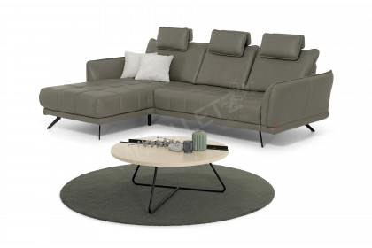 PN-IN20041 von Polinova - Ledersofa olive 2. Wahl