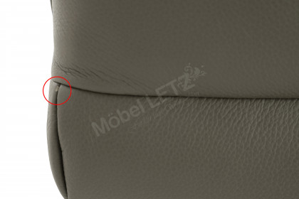 PN-IN20041 von Polinova - Ledersofa olive 2. Wahl