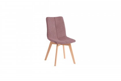 Tokio 1 von Standard Furniture - Stuhl in Rosa/ Buche