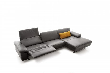 KOINOR Living Plus - Ledersofa rechts navajo