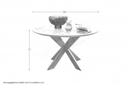 Tischsystem rund von Nouvion - Tisch mit runder Platte