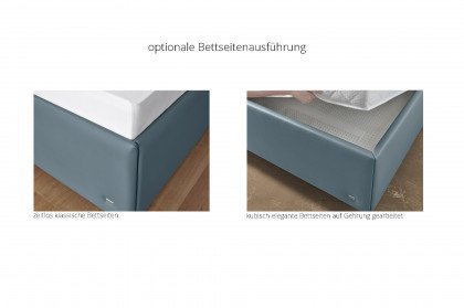 Composium von Ruf Betten - Polsterbett KTX Eisblau