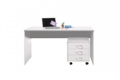 Optimus von BEGA Consult - Schreibtisch weiß ca. 106 cm breit