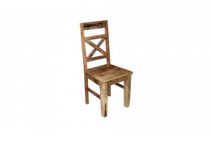 Rustic von SIT Möbel - Holzstuhl mit einem 4-Fuß-Gestell