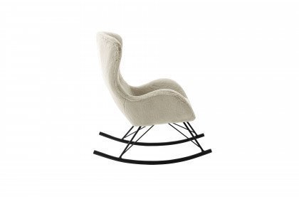 Oriolo von MCA - Stuhl in Creme mit Schaukelfunktion