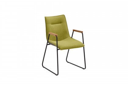Namur 3013 von VALMONDO - Stuhl aus Stoff und Kunstleder
