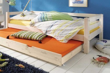 Einzelbett von Infanskids - Bett mit Gästebettfunktion Kiefer