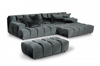 Ocean 7 von Bretz - Ecksofa anthrazit