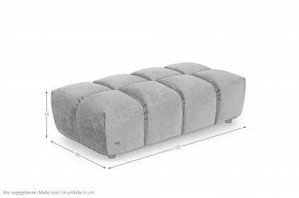 Ocean 7 von Bretz - Ecksofa anthrazit