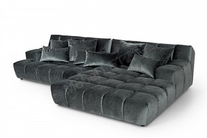 Ocean 7 von Bretz - Ecksofa anthrazit