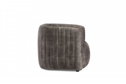 Busco von Easy Sofa - Einzelsessel dunkelgrau
