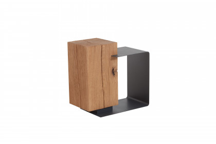 Naturstücke von Hartmann - Beistelltisch Riffeiche Umato