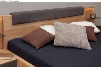 WSM 4400 von Wöstmann - Schlafzimmer mit Beleuchtung und Schrankeinteilung