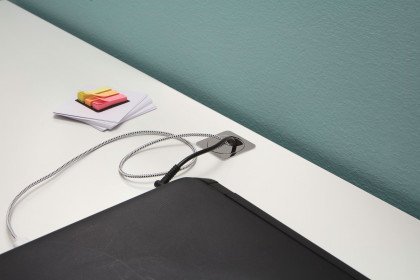 Kosi Plus von MONDO - Schreibtisch und Rollcontainer weiß