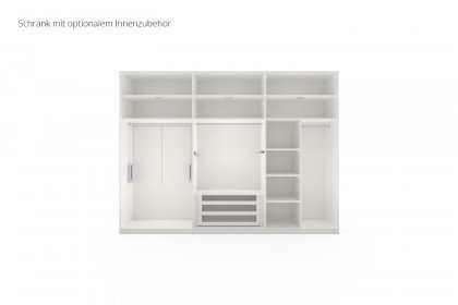 Axo von Thielemeyer - Schlafzimmer-Set weiß - Wildeiche Altholz-Design