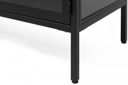 Carmel von Skandinavische Möbel - Highboard schwarz