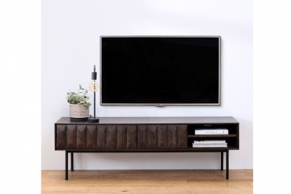 Latina von Skandinavische Möbel - Lowboard schwarz