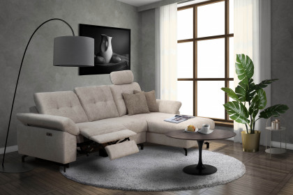 Bergen von Grant Factory - Polsterecke rechts beige