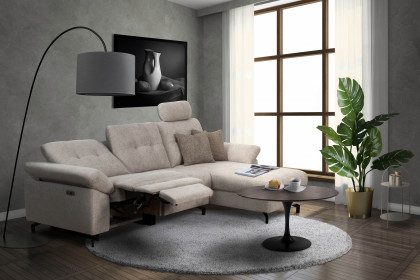 Bergen von Grant Factory - Polsterecke rechts beige