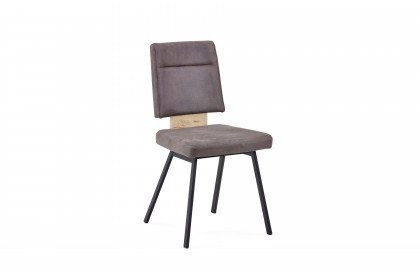 Elimo von vito - Stuhl mit Metallgestell in Schwarz