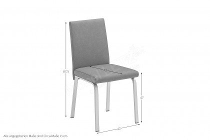 Elimo von vito - Stuhl mit Metallgestell