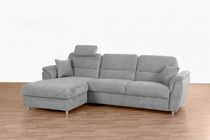 Deva von Matex  - Ecksofa links grau
