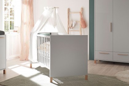 Olivia von Mäusbacher - Babyzimmer-Einrichtung 3-teilig grau matt - Eiche