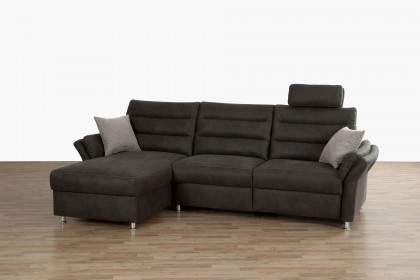 Foreno von Matex - Polstersofa Ausführung links anthrazit
