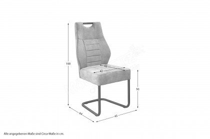 Niclas von Pro.Com - Stuhl mit horizontaler Steppung