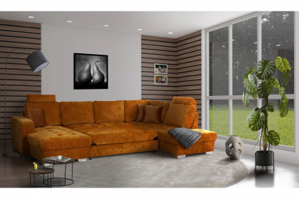 Nancy-LE19 von Matex - Sofalandschaft rechts gelb