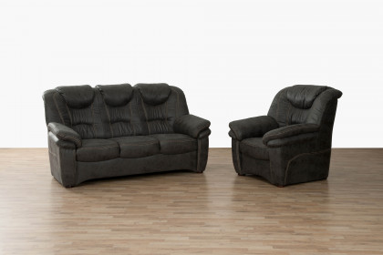 Rom-LE18 von Matex - Polster-Duo anthrazit