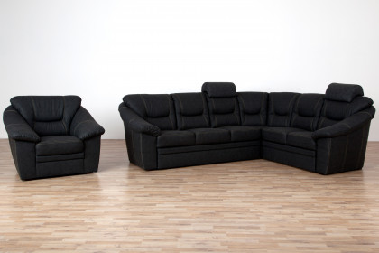 Talos-LE18 von Matex - Ecksofa Variante rechts granit