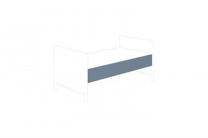 Olli von Paidi - Highboard-Set & Wandboxen-Set 4-teilig mattblau