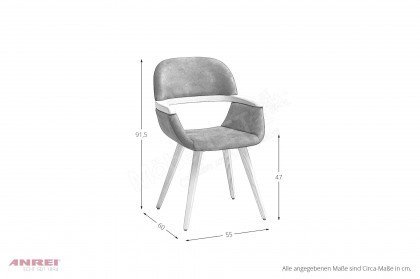 Stuhl 148 von ANREI - Stuhl Esche weiß geölt