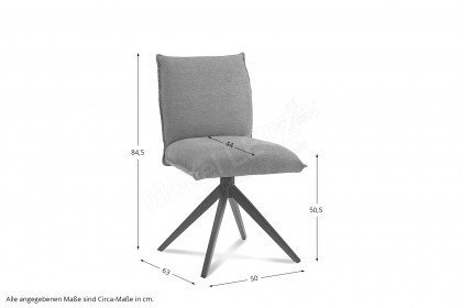 Sit Down von Wohnglücklich - Stuhl mit 360° Drehfunktion