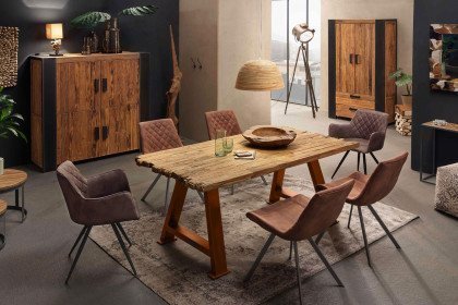 Tops & Tables von SIT Möbel - Esstisch mit antikbraunem Gestell