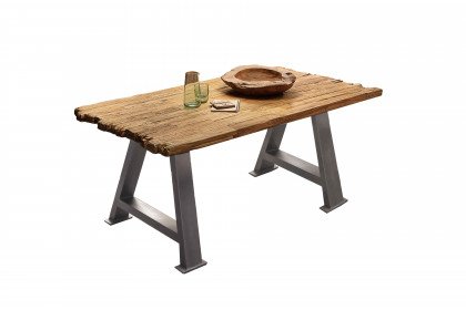 Tops & Tables von SIT Möbel - Esstisch mit antiksilberfarbenem Gestell